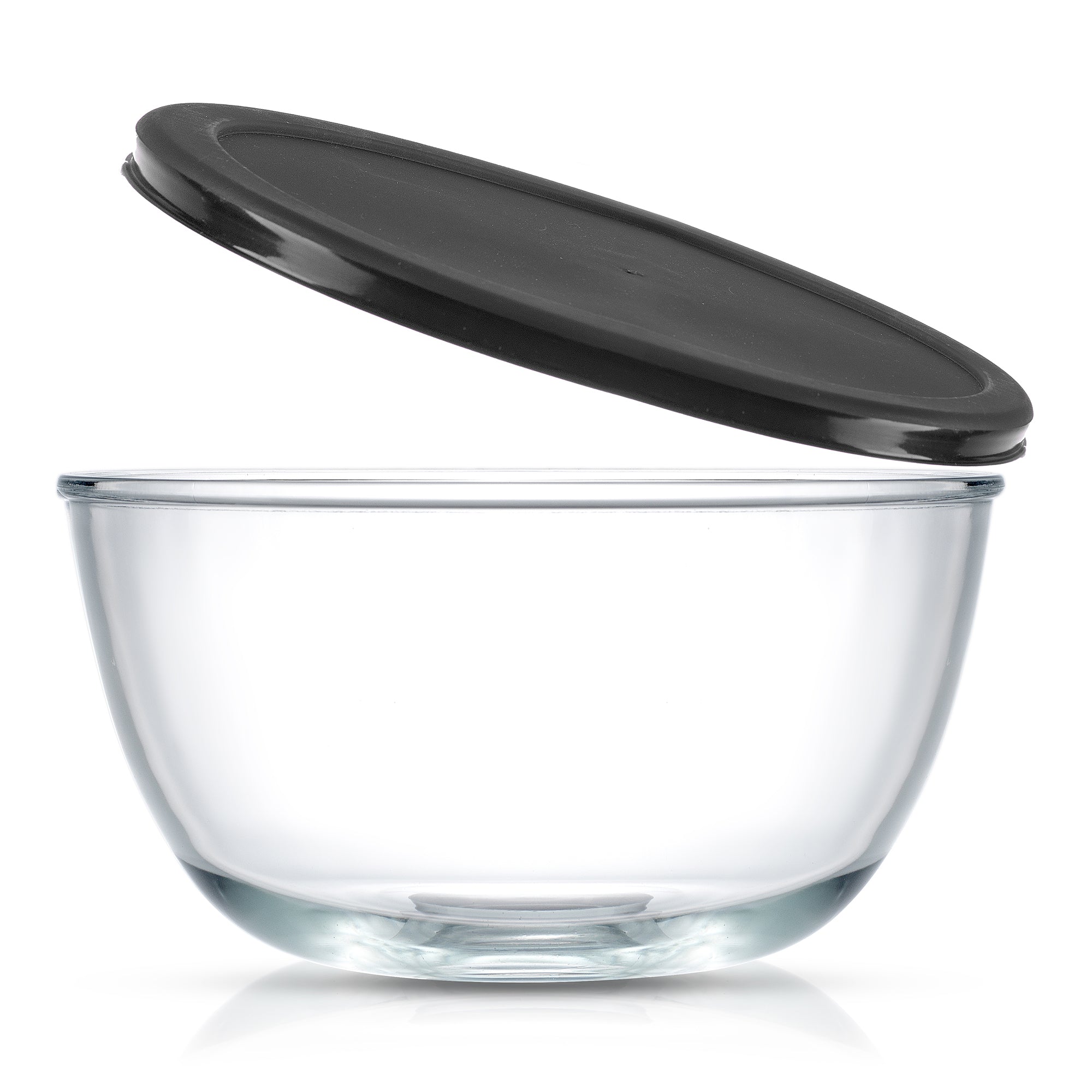 JoyFul Large Glass Mixing Bowls with Lids - Thumbnail 5