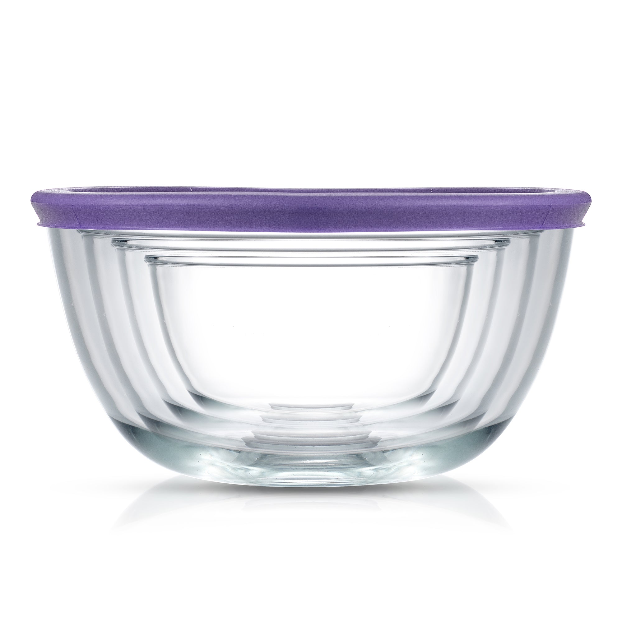 JoyFul Large Glass Mixing Bowls with Lids