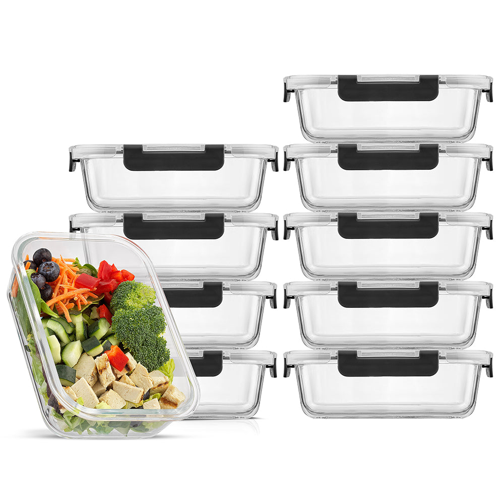 JoyJolt Meal Prep Food Storage Containers Set