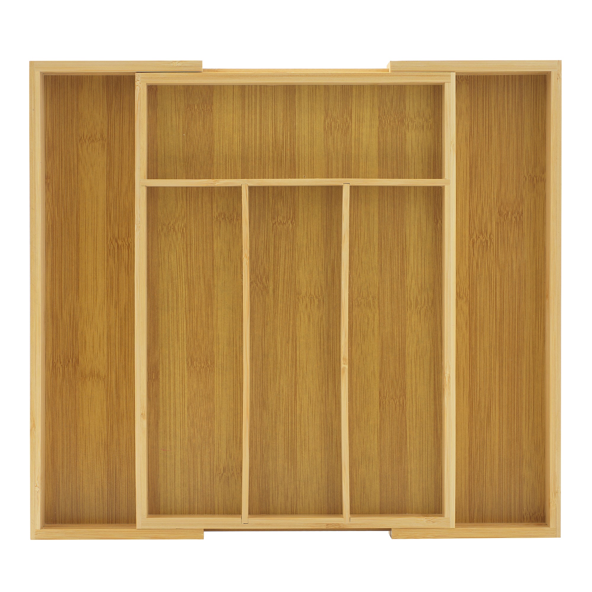 Expandable Bamboo Drawer Organizer