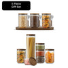 Holden 11-Piece Stackable Glass Storage Canister Gift Set