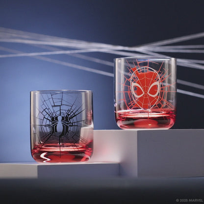 Marvel Spider-Man Webbed Hero Short Drinking Glasses