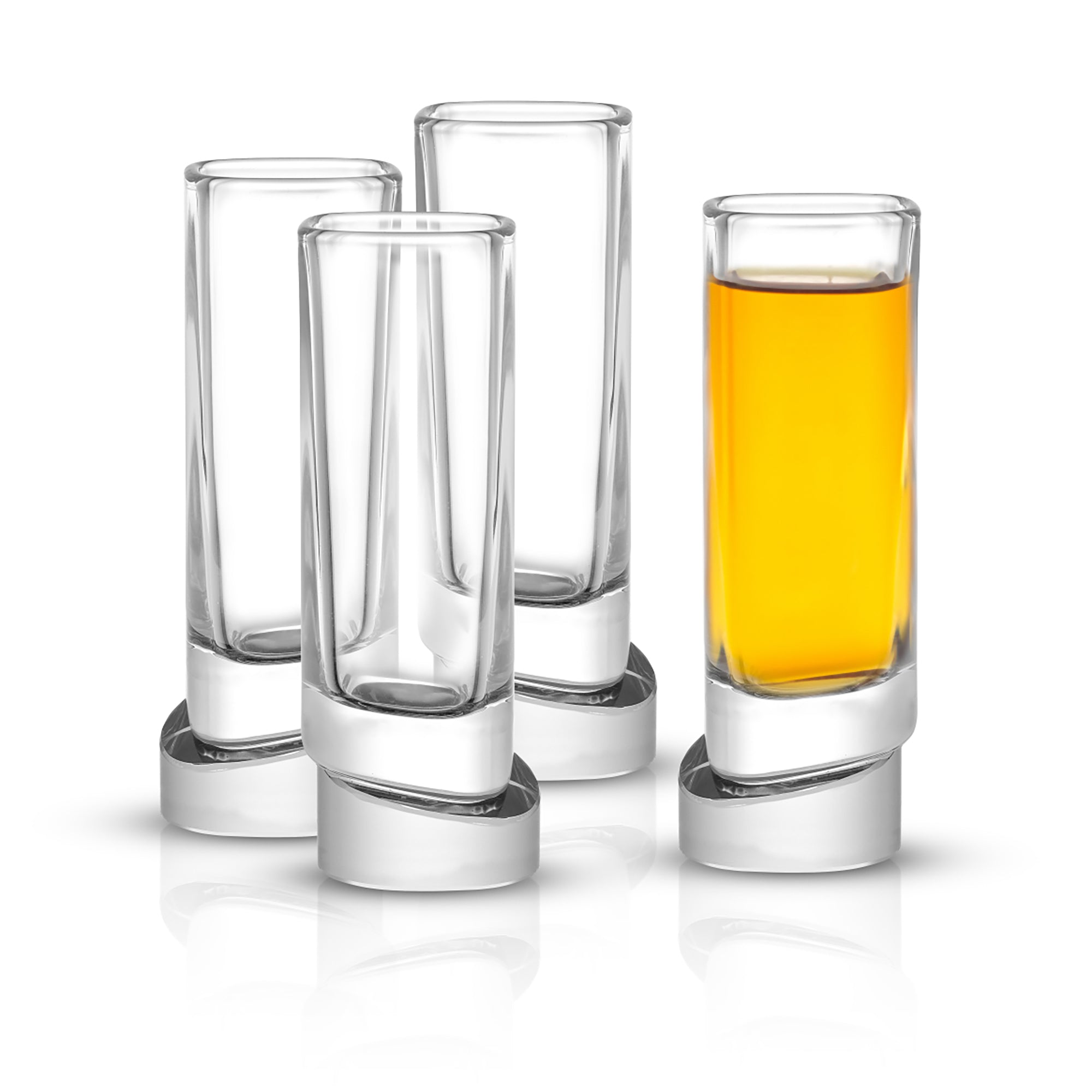 Aqua Vitae Lead Free Crystal Square Off Base Glasses