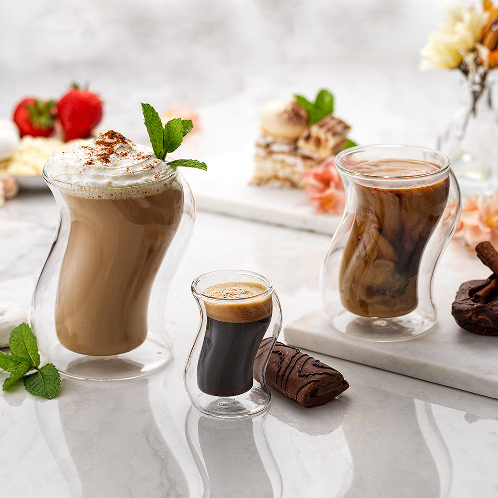 Pivot Double Wall Espresso Glasses