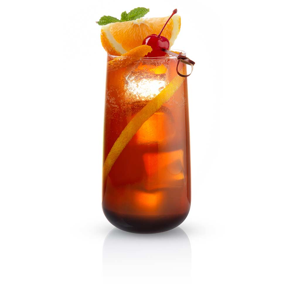Black Swan Highball Glasses, 18.2 oz