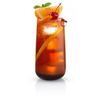 Black Swan Highball Glasses, 18.2 oz