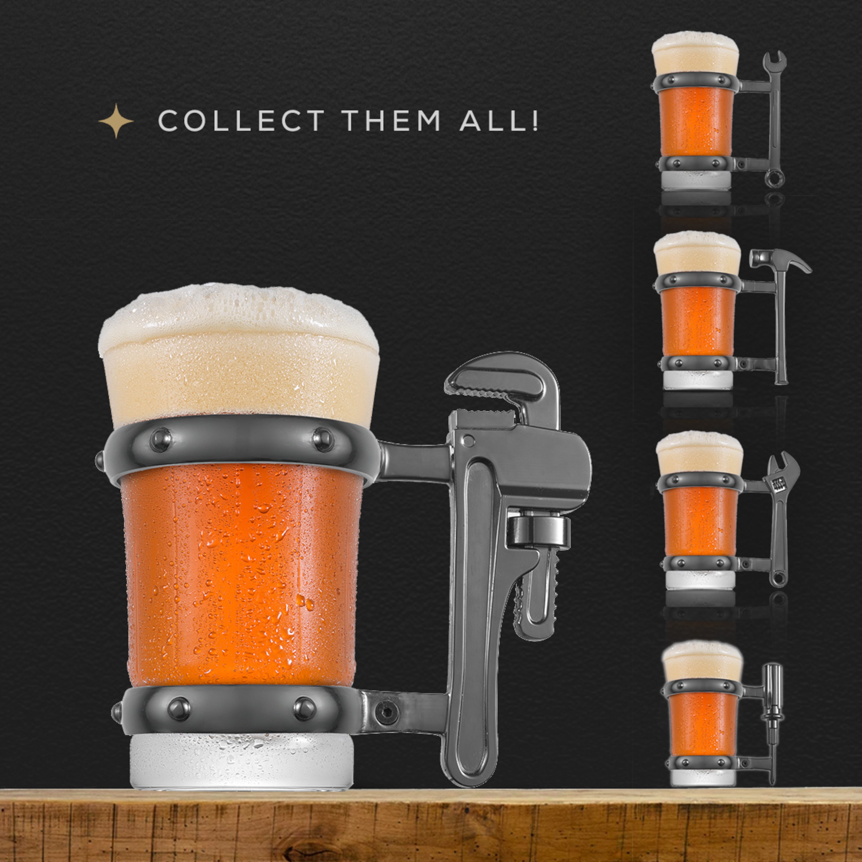 Tools Collection Single Beer Mug 17 oz