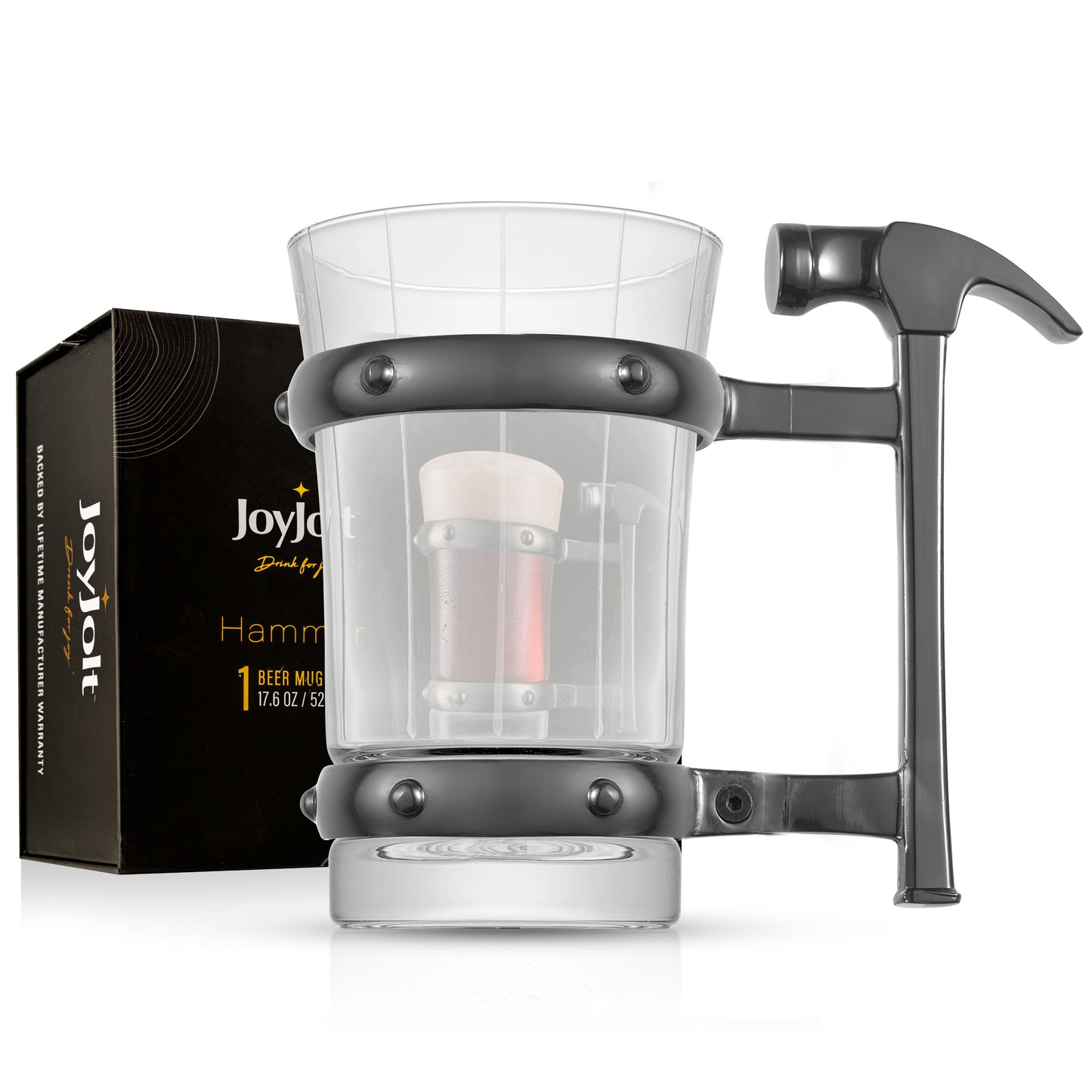 Tools Collection Single Beer Mug, 17.6 oz