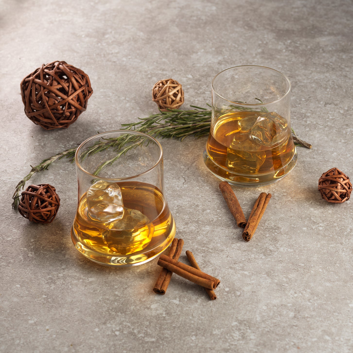 Cosmos Whiskey Glasses