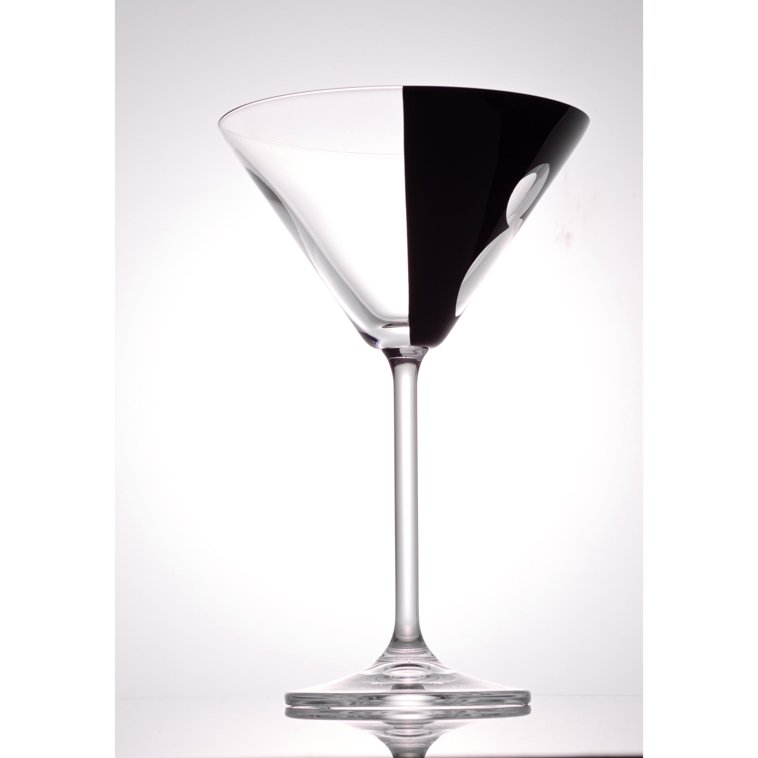 Disney Luxury Mickey Mouse Crystal Martini Glass Set