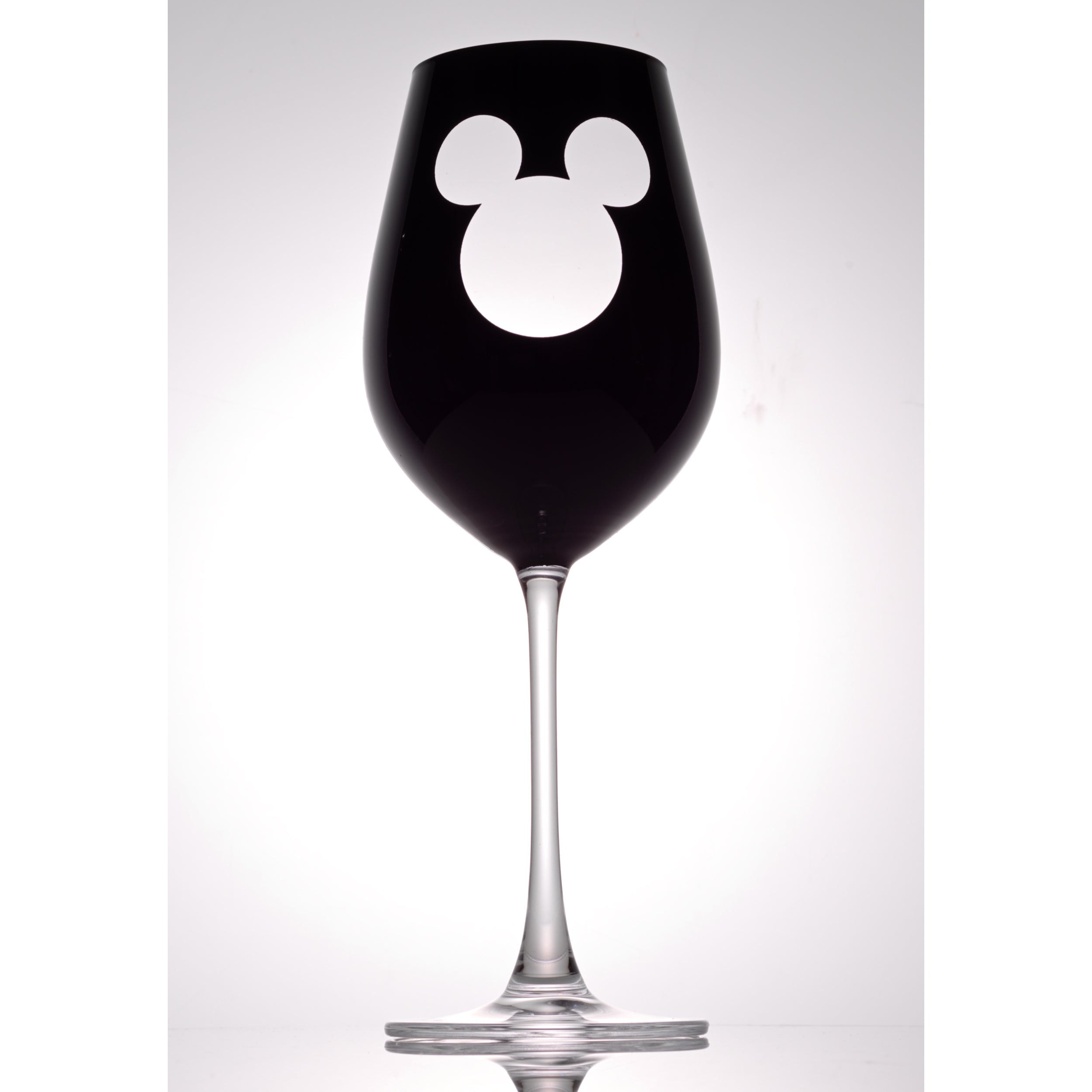 Disney Luxury Mickey Mouse Stemmed White Wine Glass Set
