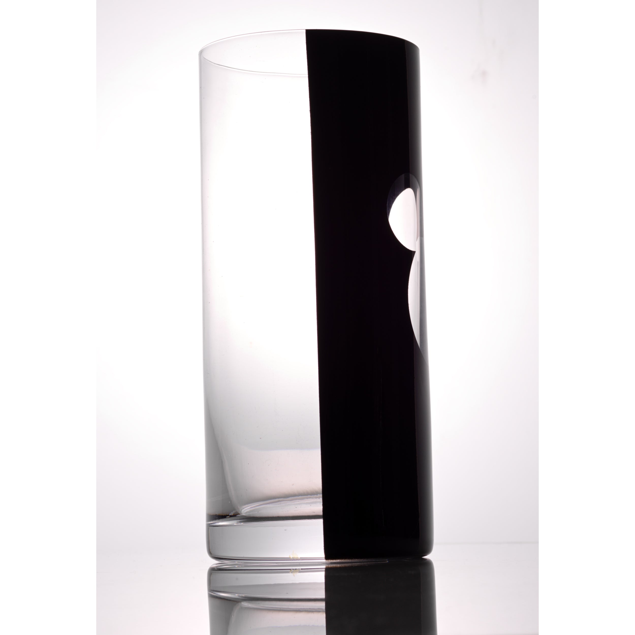 Disney Luxury Mickey Mouse Crystal Highball Glass - 17 oz - Set of 2