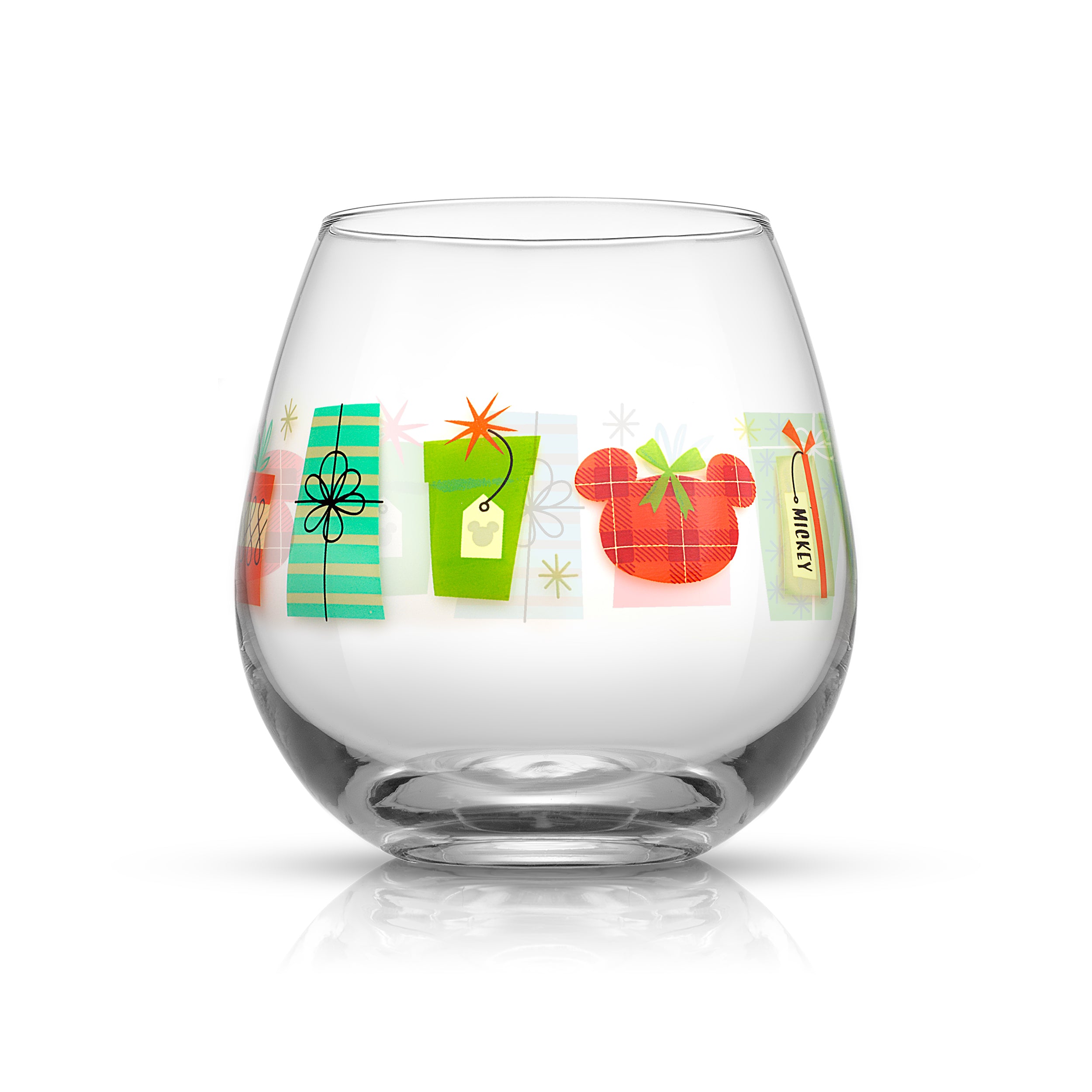 Disney Mickey Mouse Joy O Joy Stemless Glass
