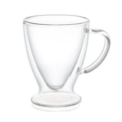 Declan Irish Double Wall Coffee Glasses, 10 oz