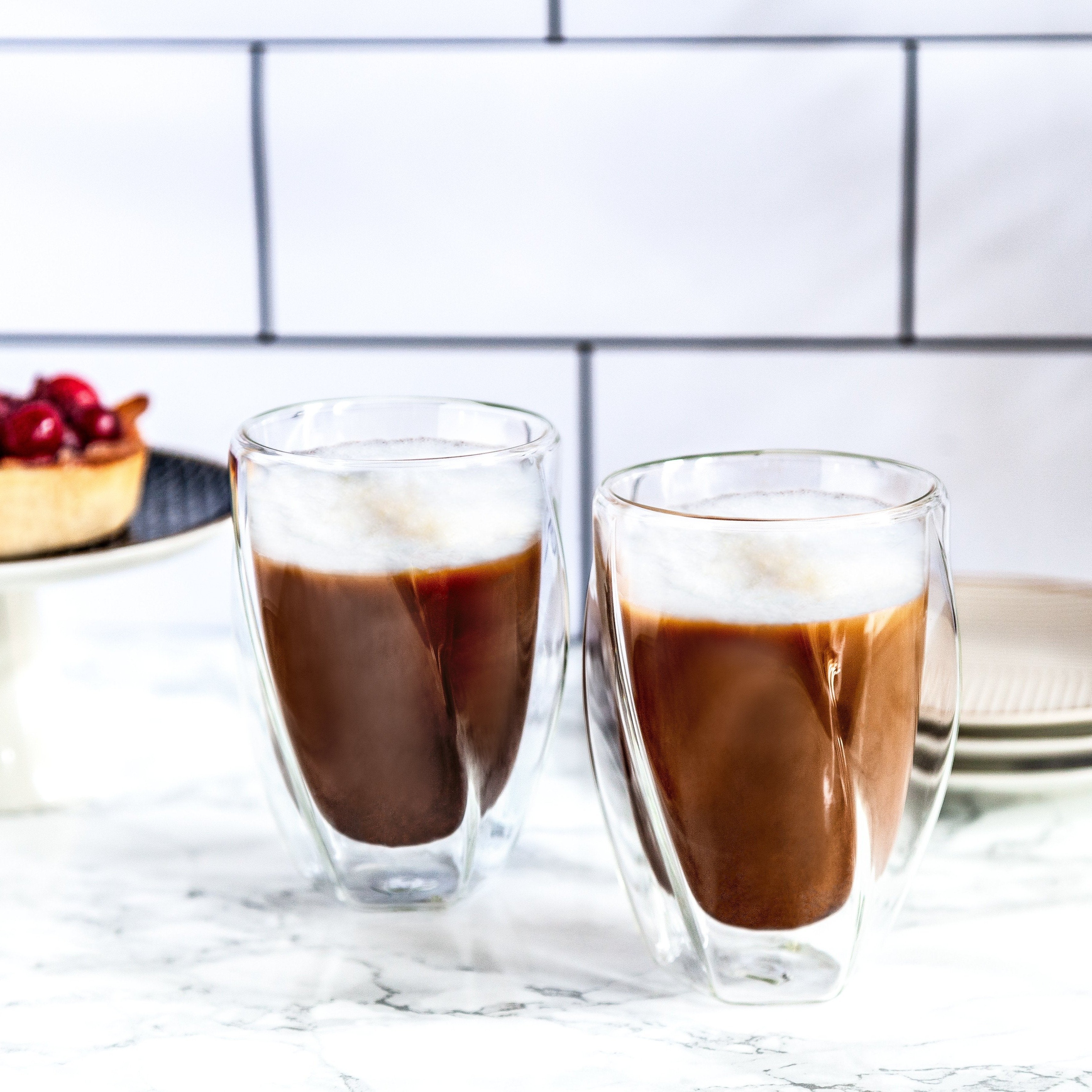 Lacey Double Wall Insulated 10 oz Glasses