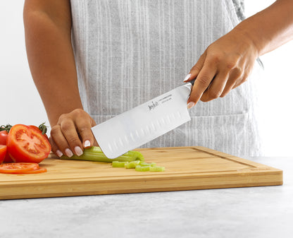 JoyJolt 7" Nakiri Knife