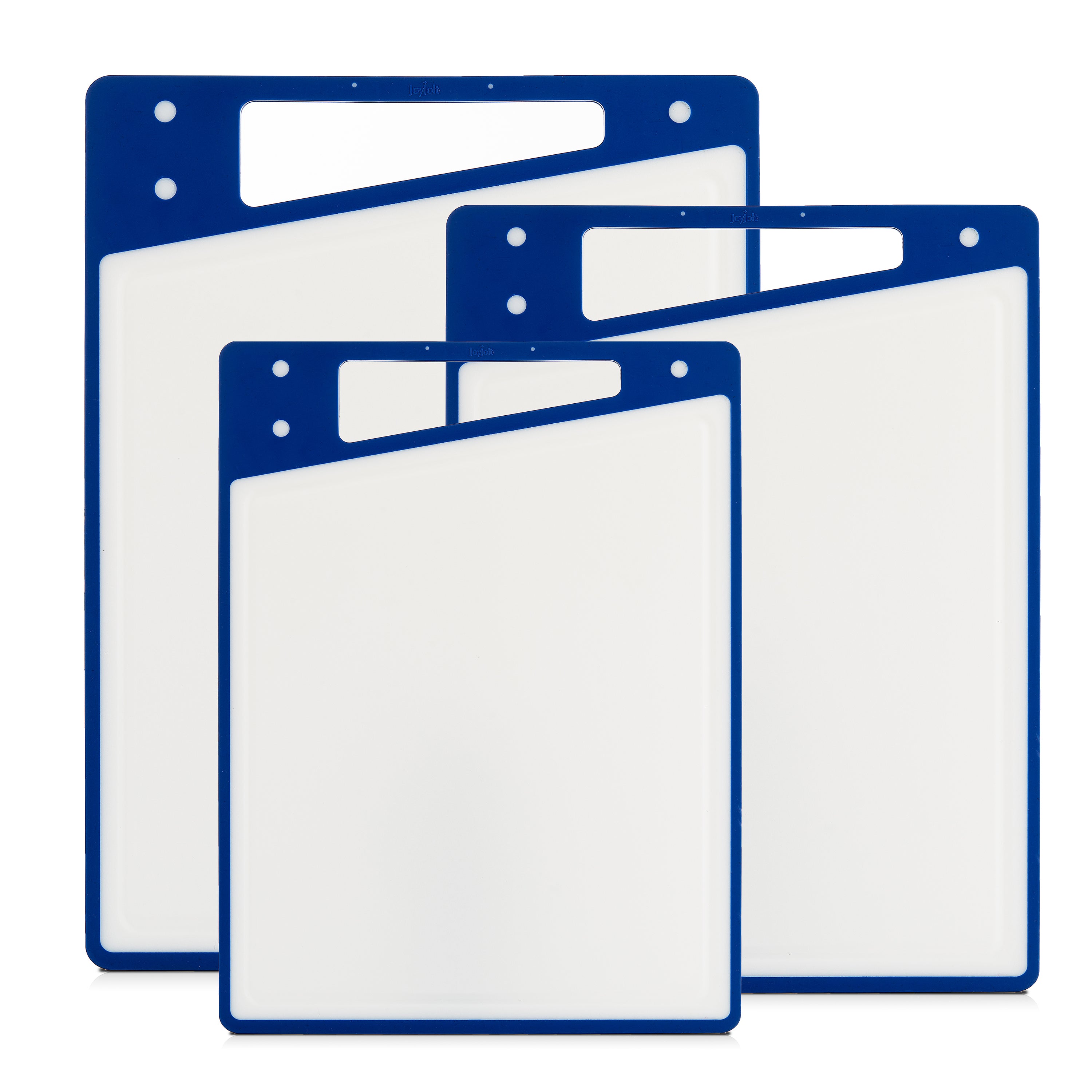 JoyJolt 3 Piece Kitchen Cutting Board Set