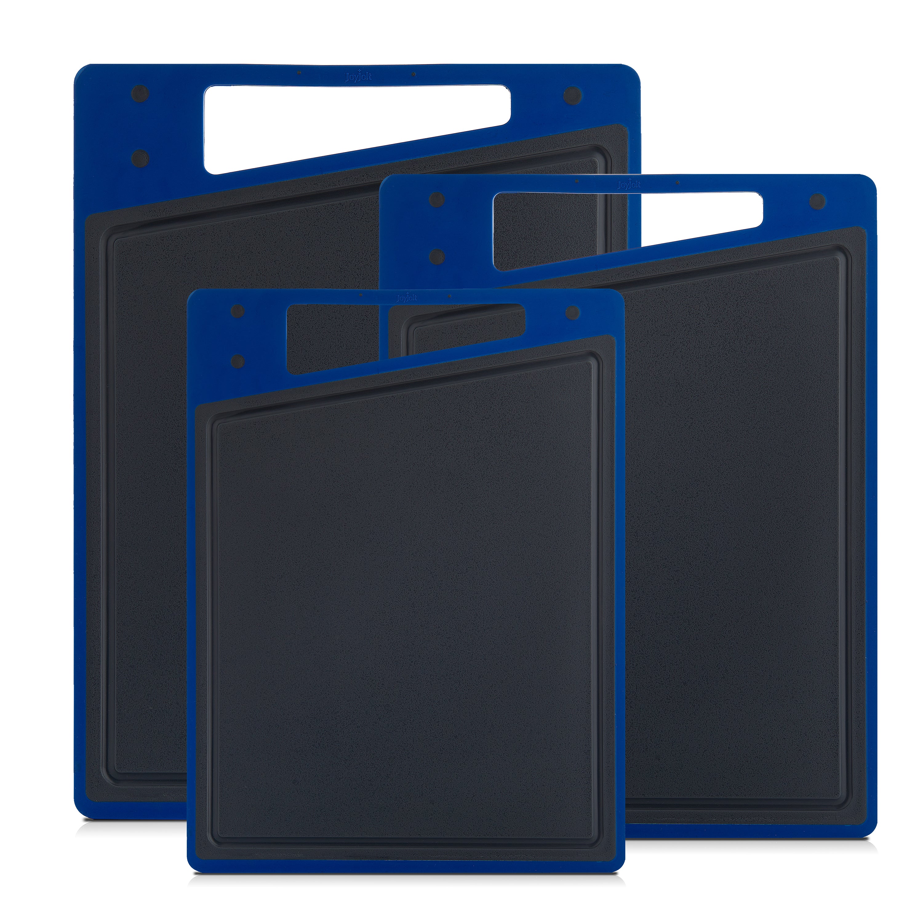 JoyJolt 3 Piece Kitchen Cutting Board Set