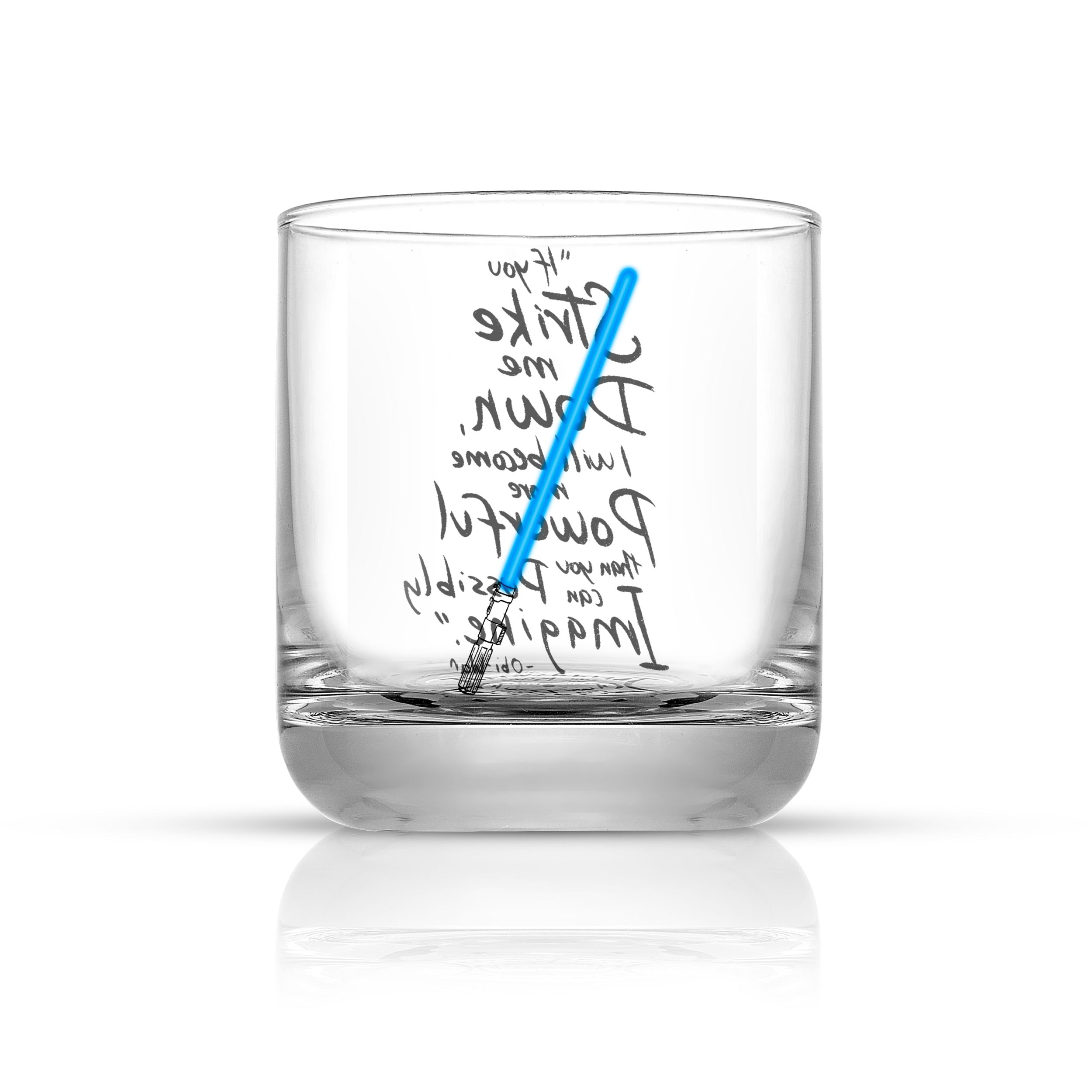 Star Wars™ Obi-Wan Kenobi™ Lightsaber Short Drinking Glass Set
