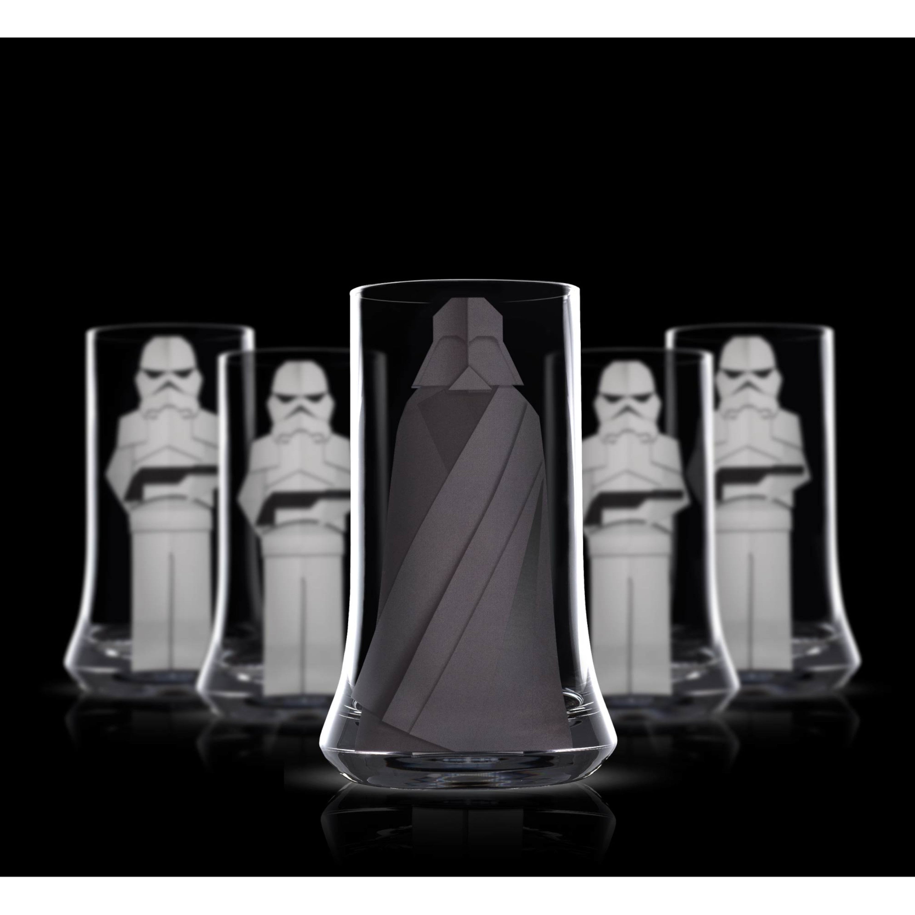 Star Wars™ Beware The Dark Side Tall Drinking Glass Set