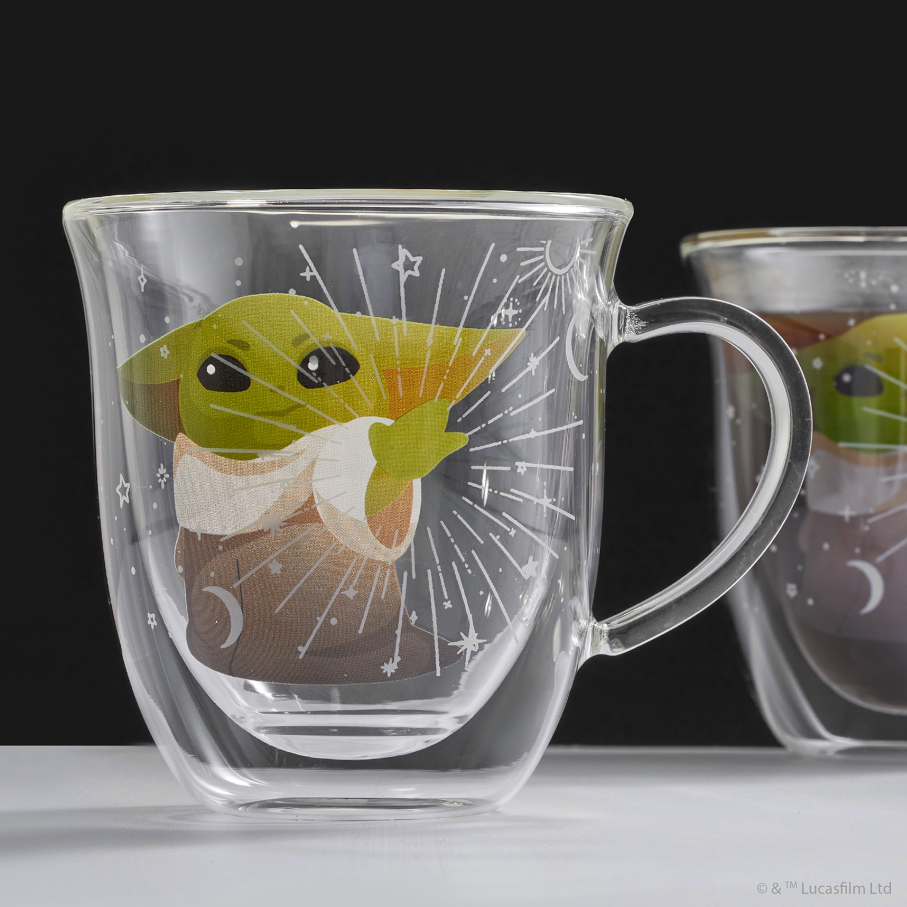 Star Wars™ The Mandalorian™ Mystic Double Wall Glass Mugs