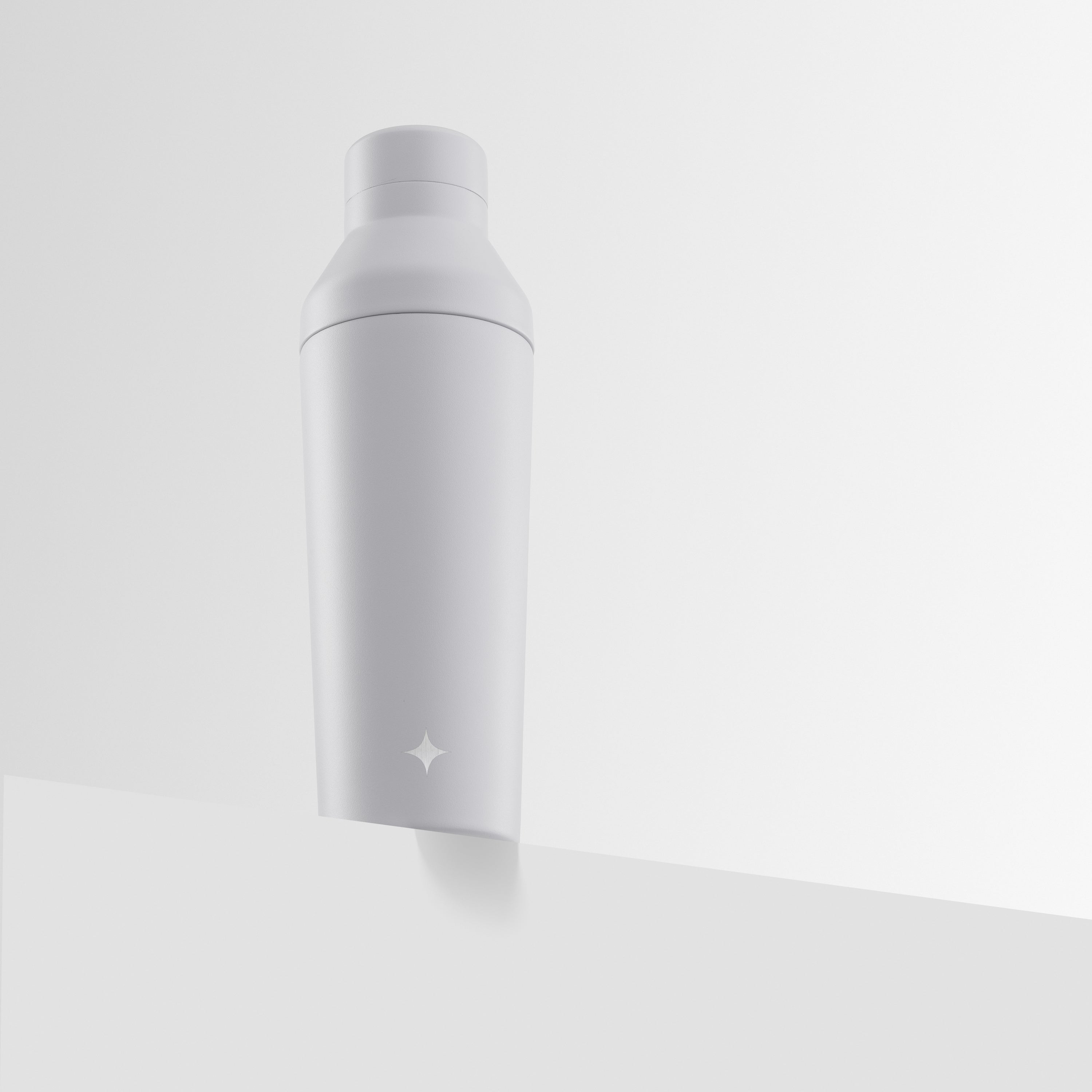Mcties Shaker Aus Edelstahl – 0,6 Liter, Grau | Rostfrei, Wiederverwendbar & Nachfüllbar