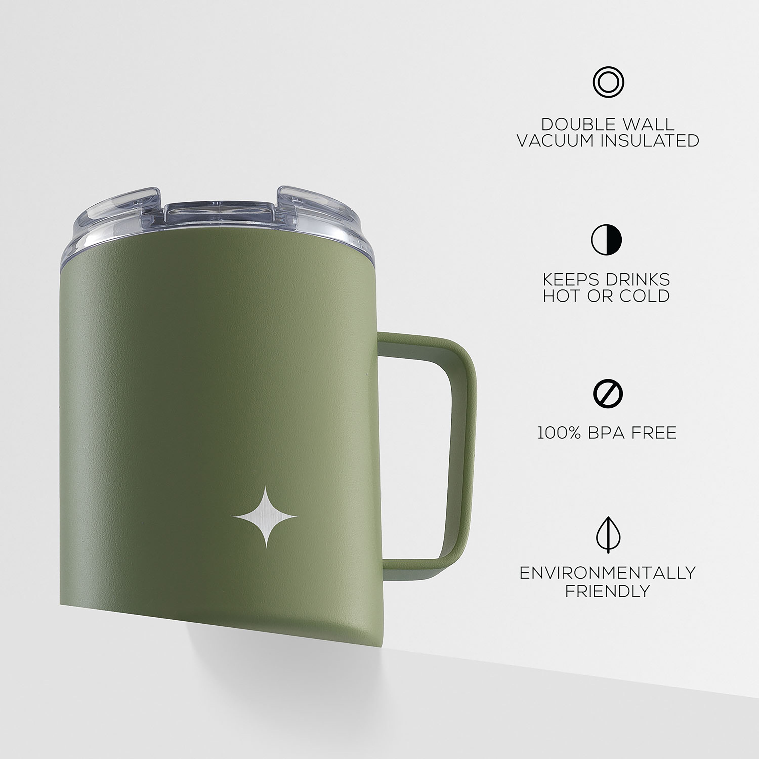 JoyJolt Vacuum Insulated Tumbler with Lid & Handle - Thumbnail 3