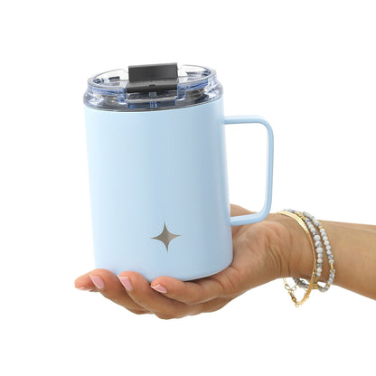 JoyJolt Vacuum Insulated Tumbler with Lid & Handle