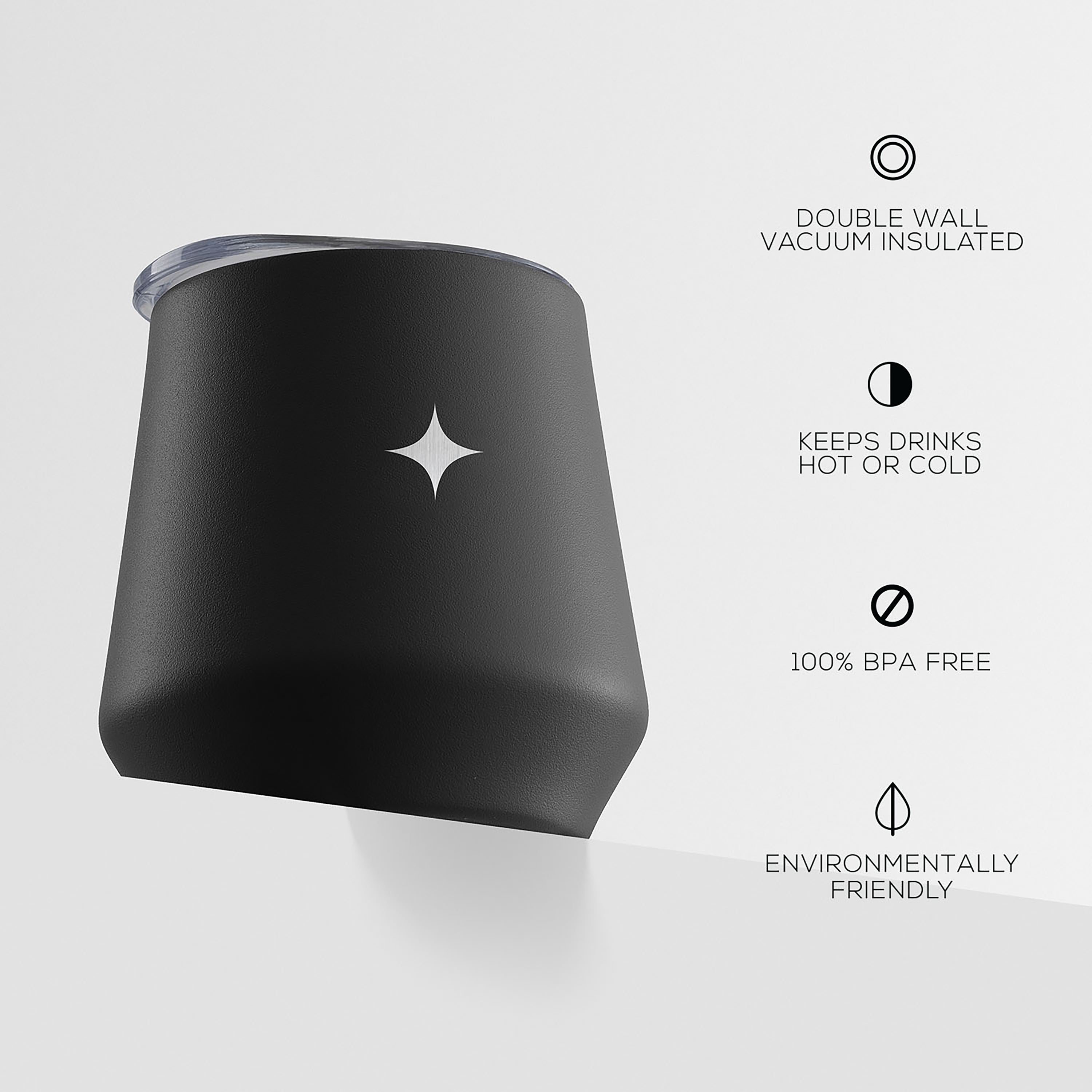 JoyJolt Vacuum Insulated Stemless Wine Tumbler