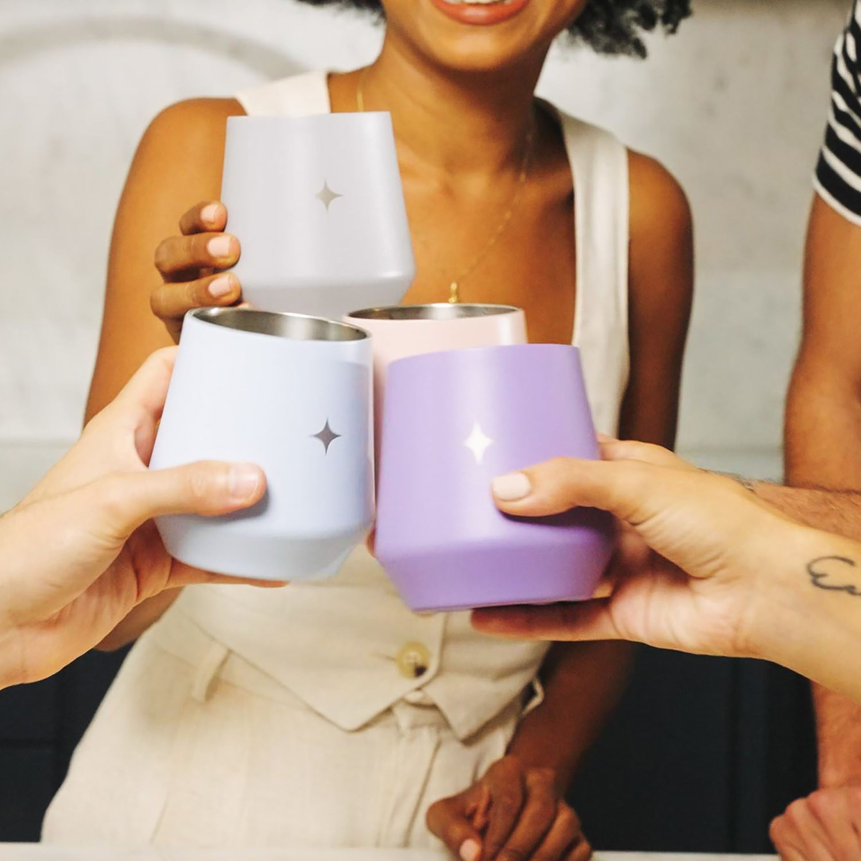 JoyJolt Vacuum Insulated Stemless Wine Tumbler