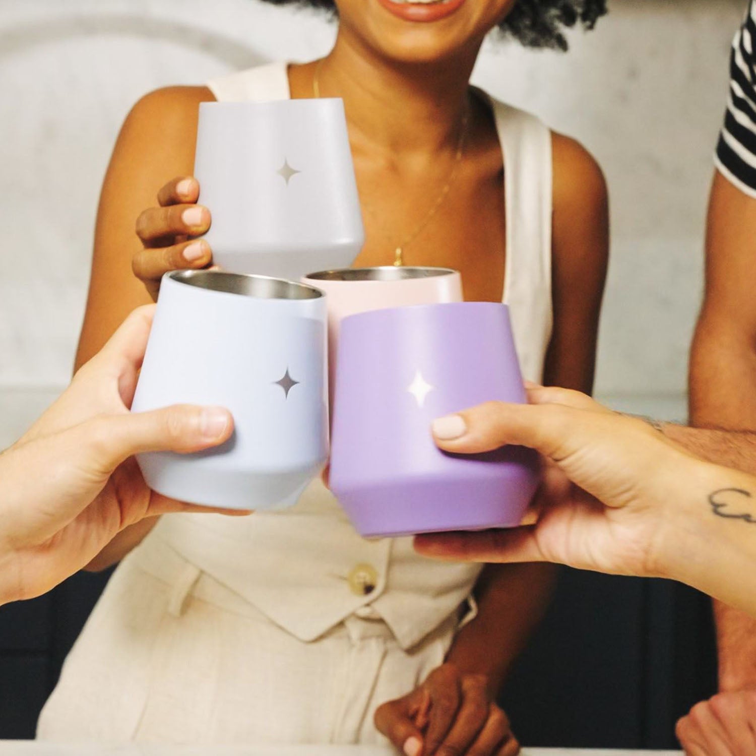 JoyJolt Vacuum Insulated Stemless Wine Tumbler