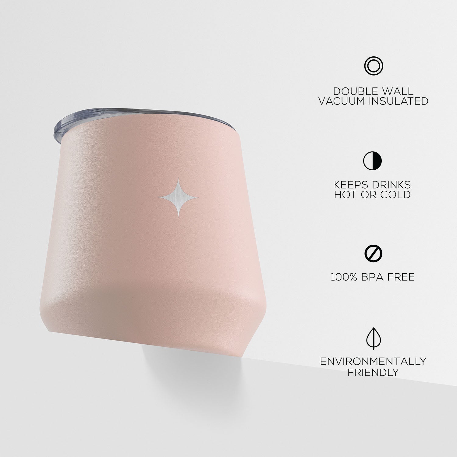 JoyJolt Vacuum Insulated Stemless Wine Tumbler