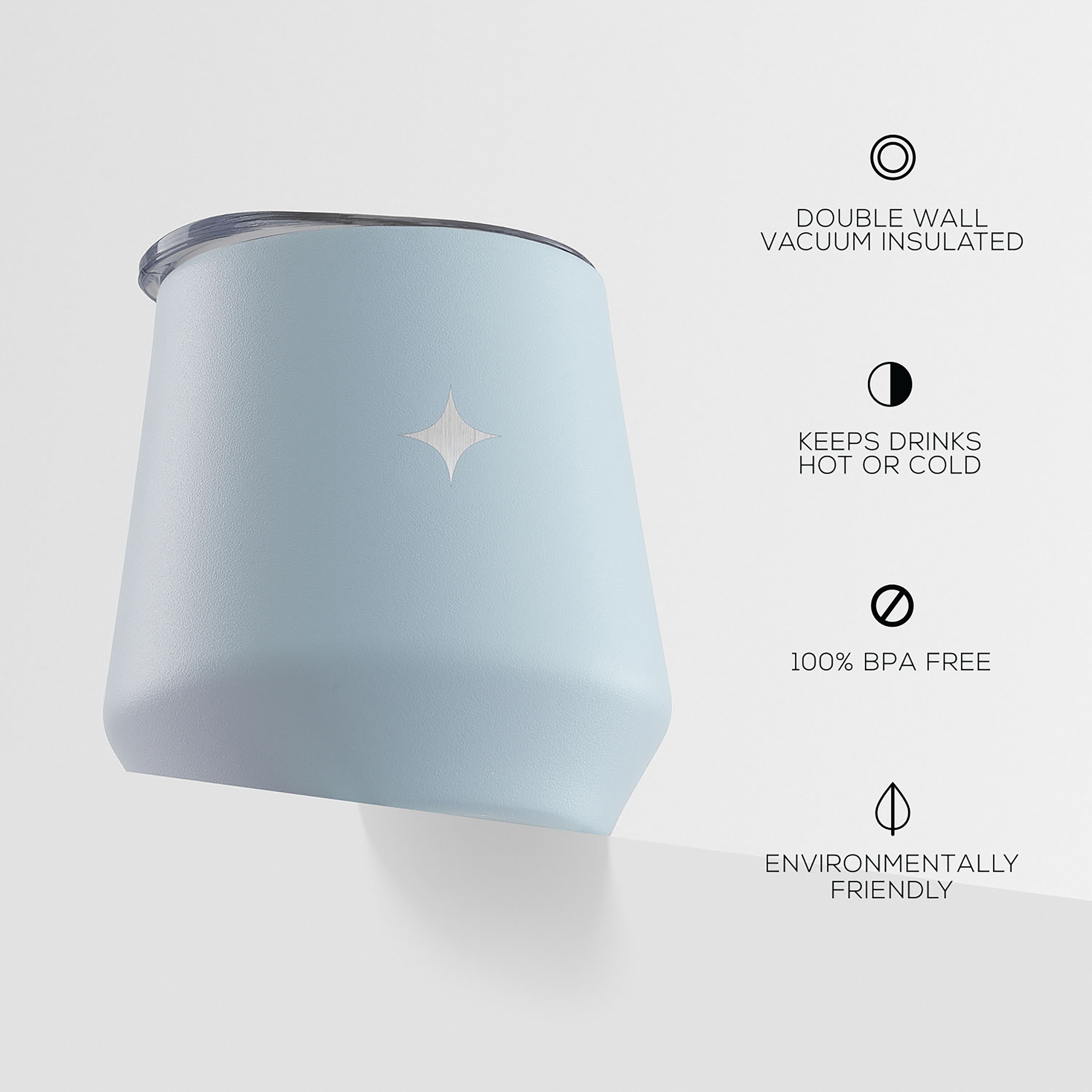 JoyJolt Vacuum Insulated Stemless Wine Tumbler