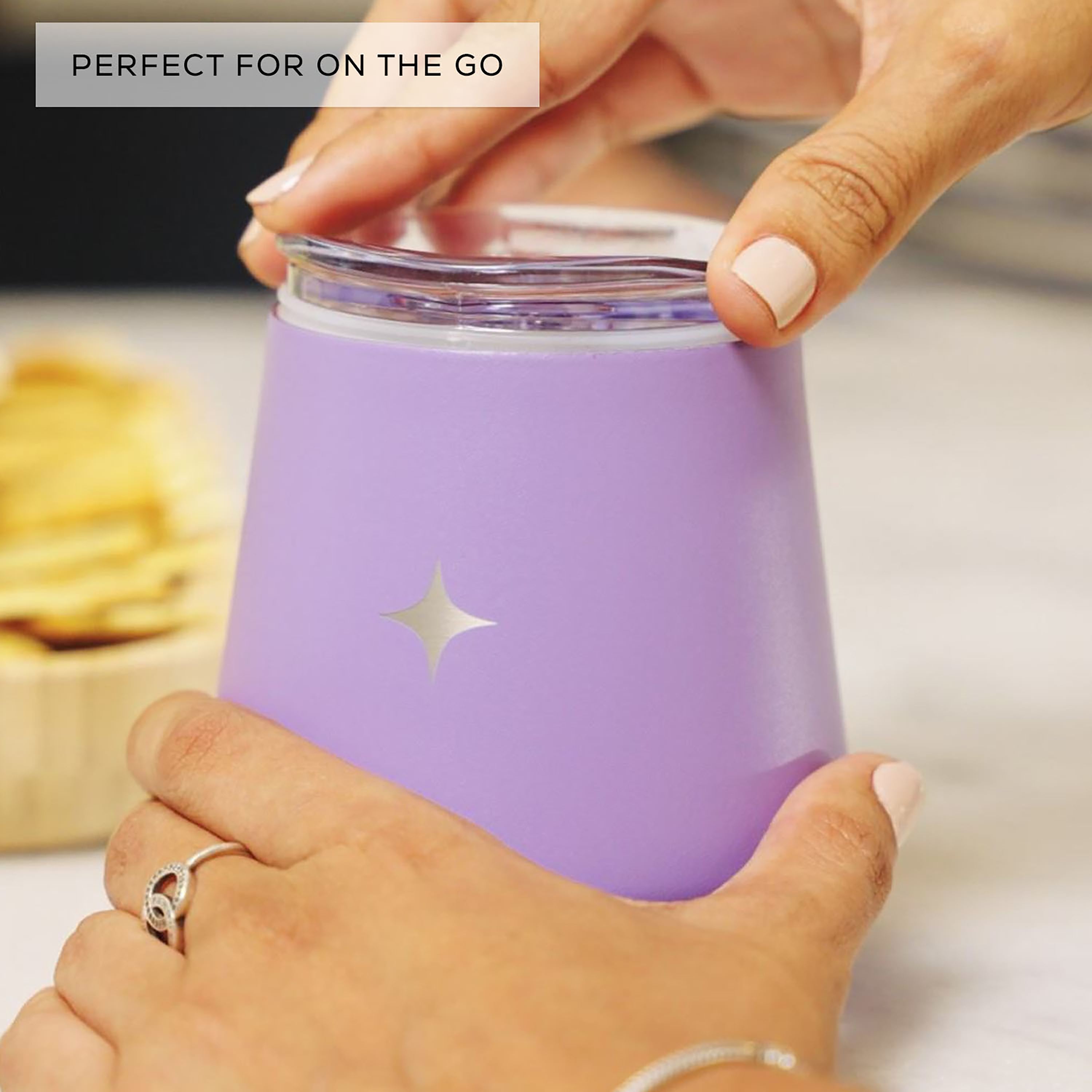 JoyJolt Vacuum Insulated Stemless Wine Tumbler