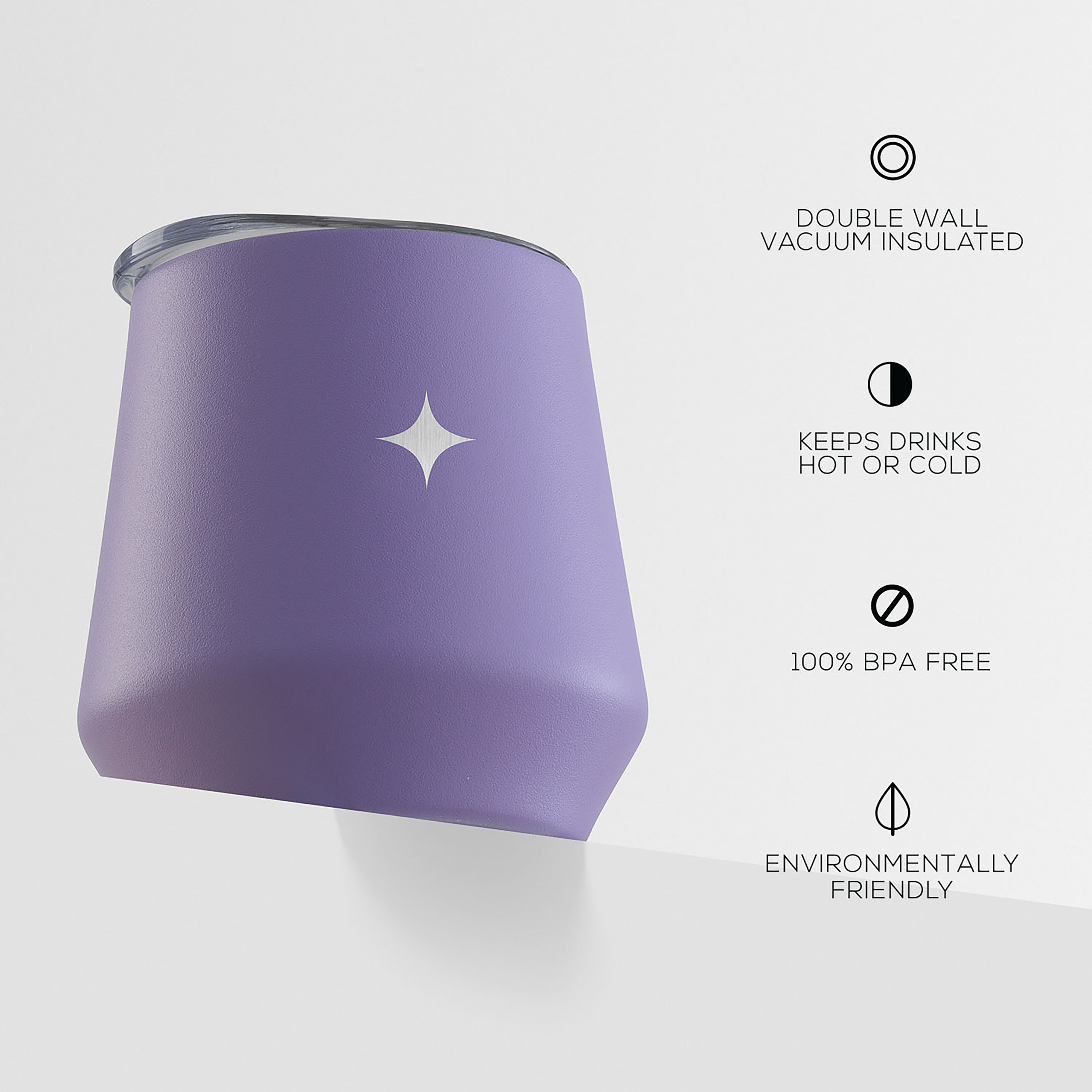 JoyJolt Vacuum Insulated Stemless Wine Tumbler