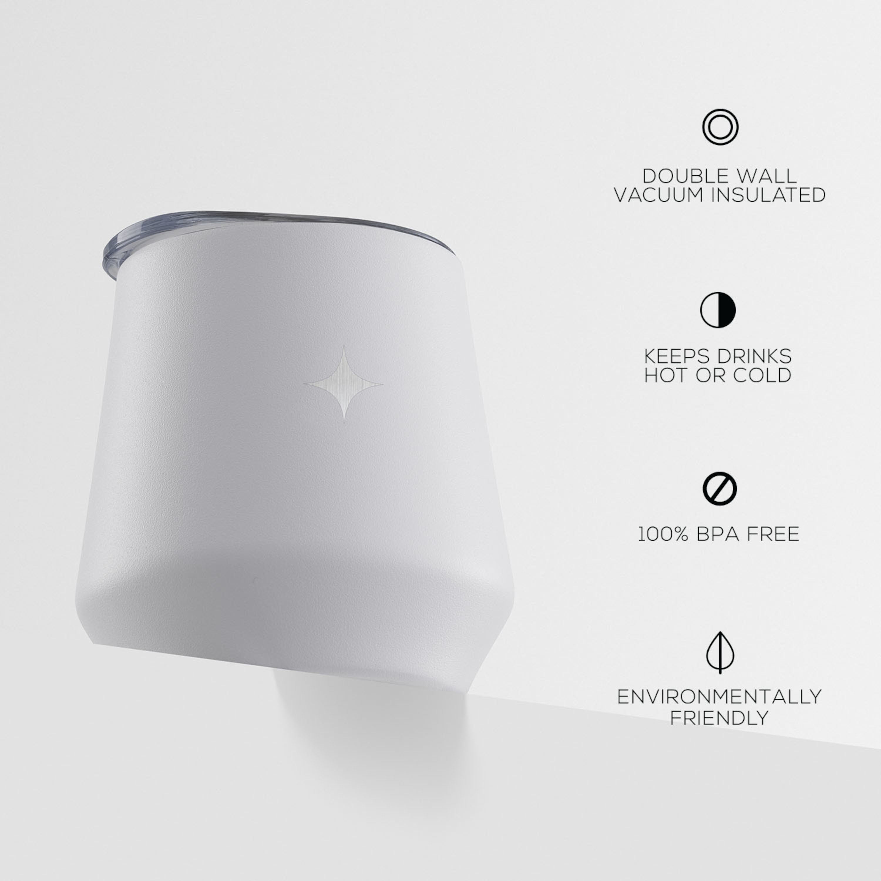 JoyJolt Vacuum Insulated Stemless Wine Tumbler