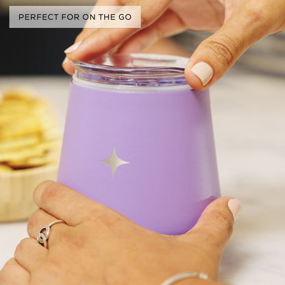JoyJolt Vacuum Insulated Stemless Wine Tumbler