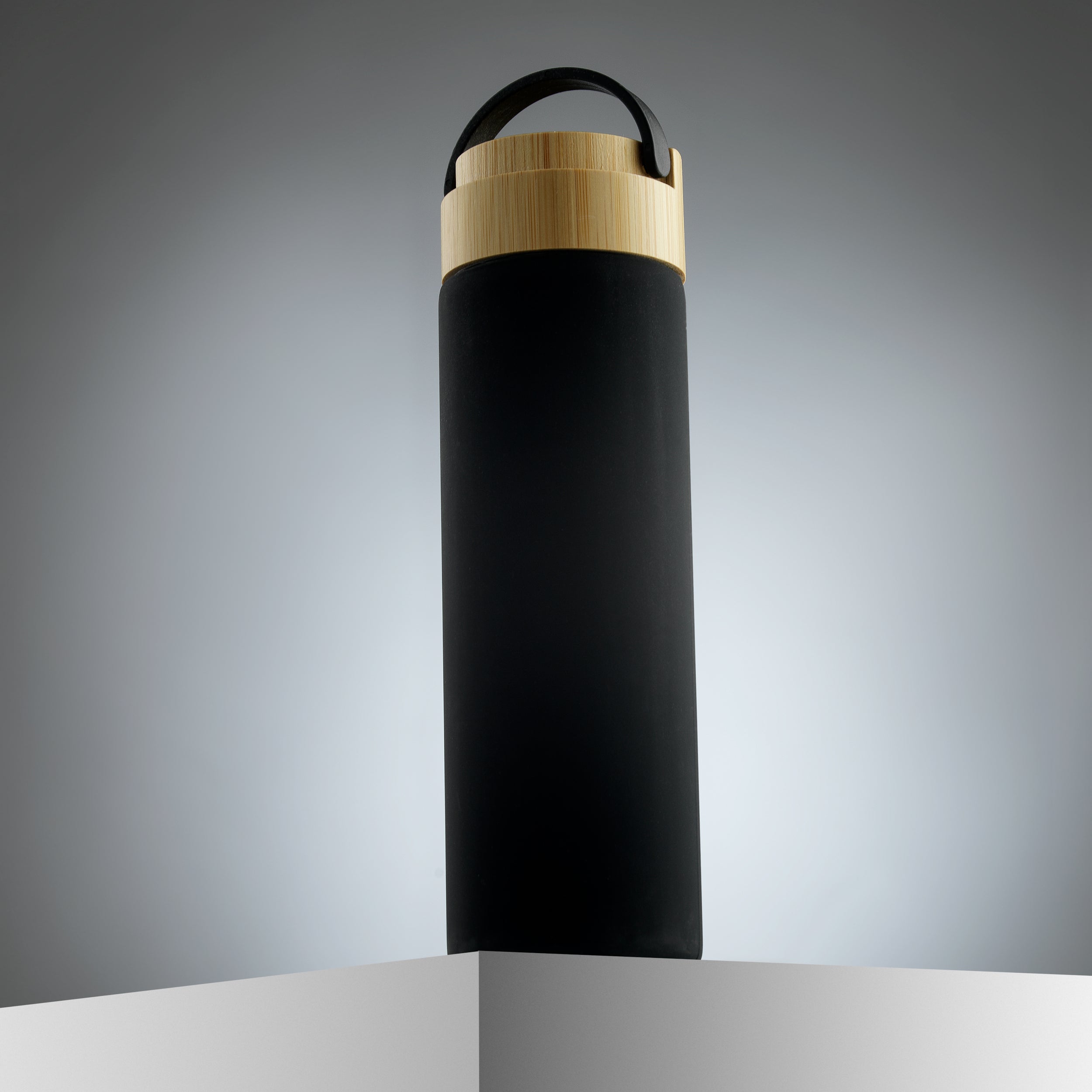 JoyJolt Glass Water Bottle with Strap and Silicone Sleeve