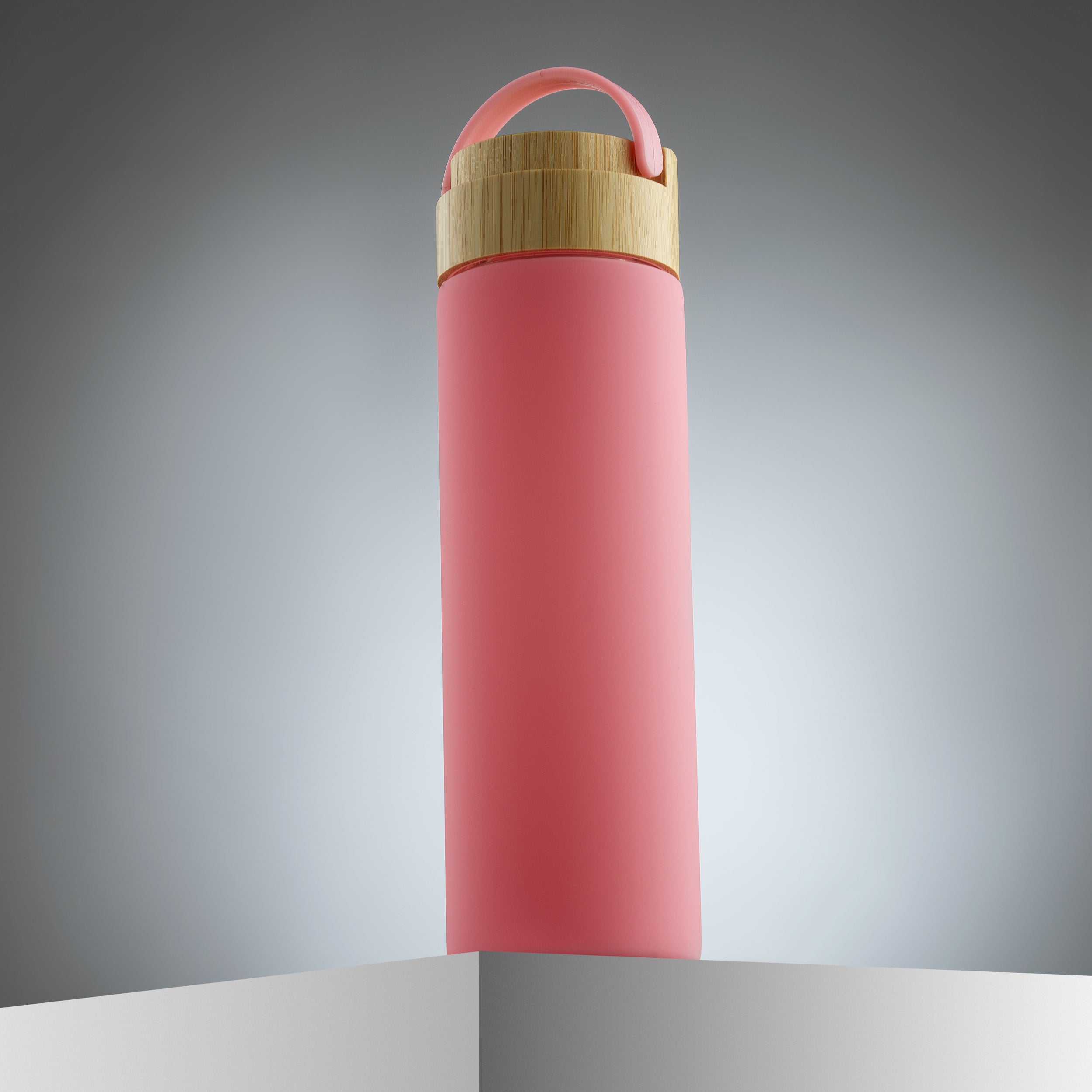 JoyJolt Glass Water Bottle with Strap and Silicone Sleeve