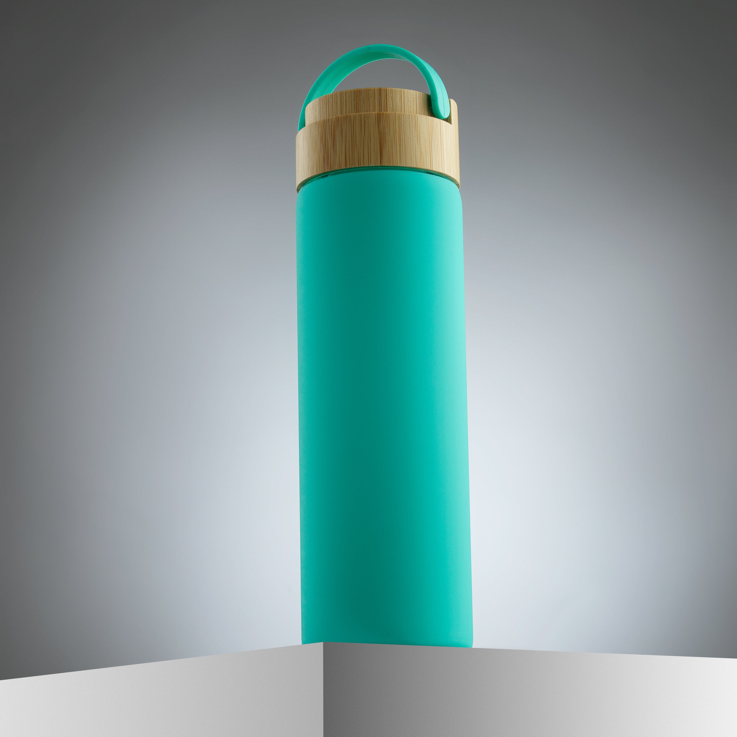 JoyJolt Glass Water Bottle with Strap and Silicone Sleeve