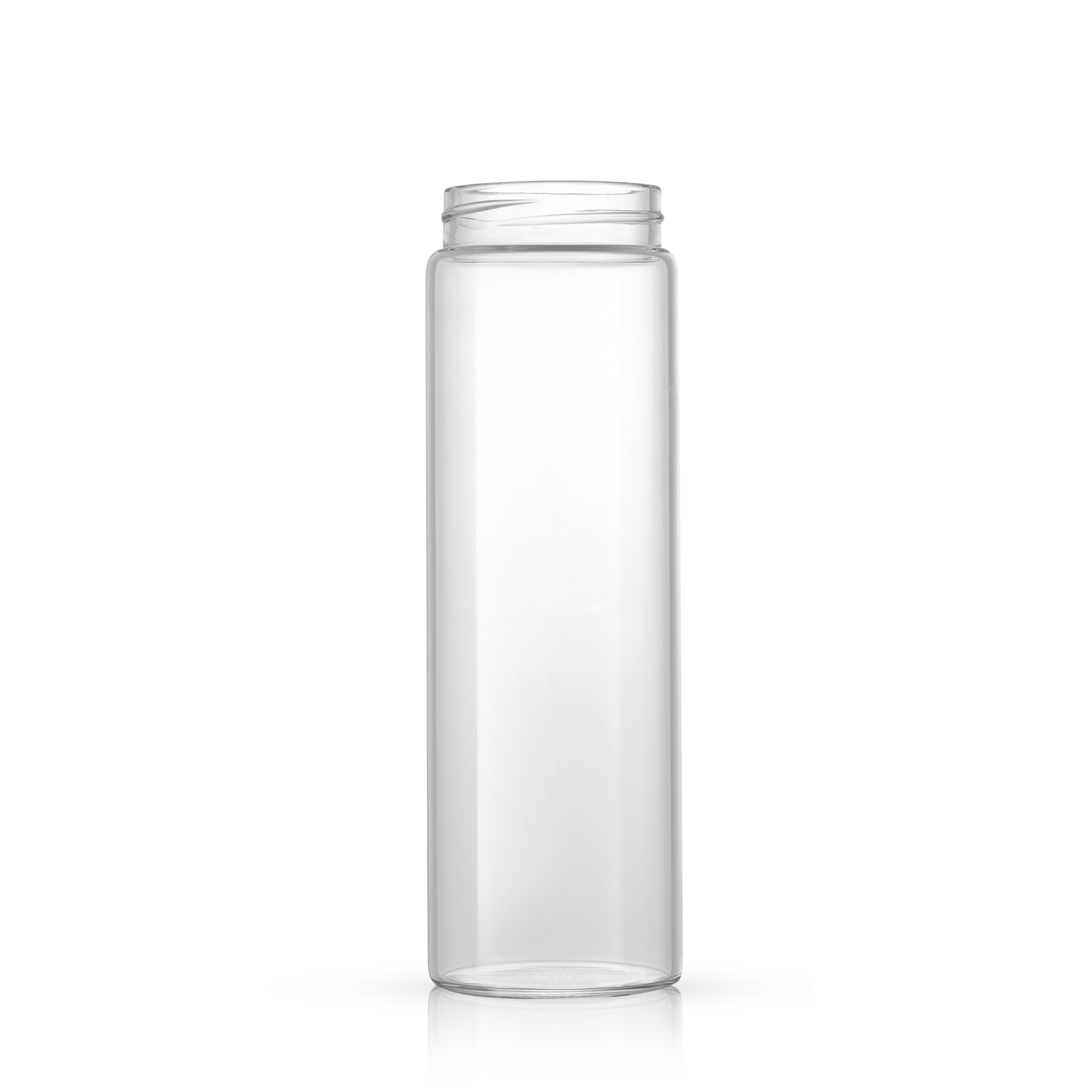 JoyJolt Glass Water Bottle with Strap and Silicone Sleeve