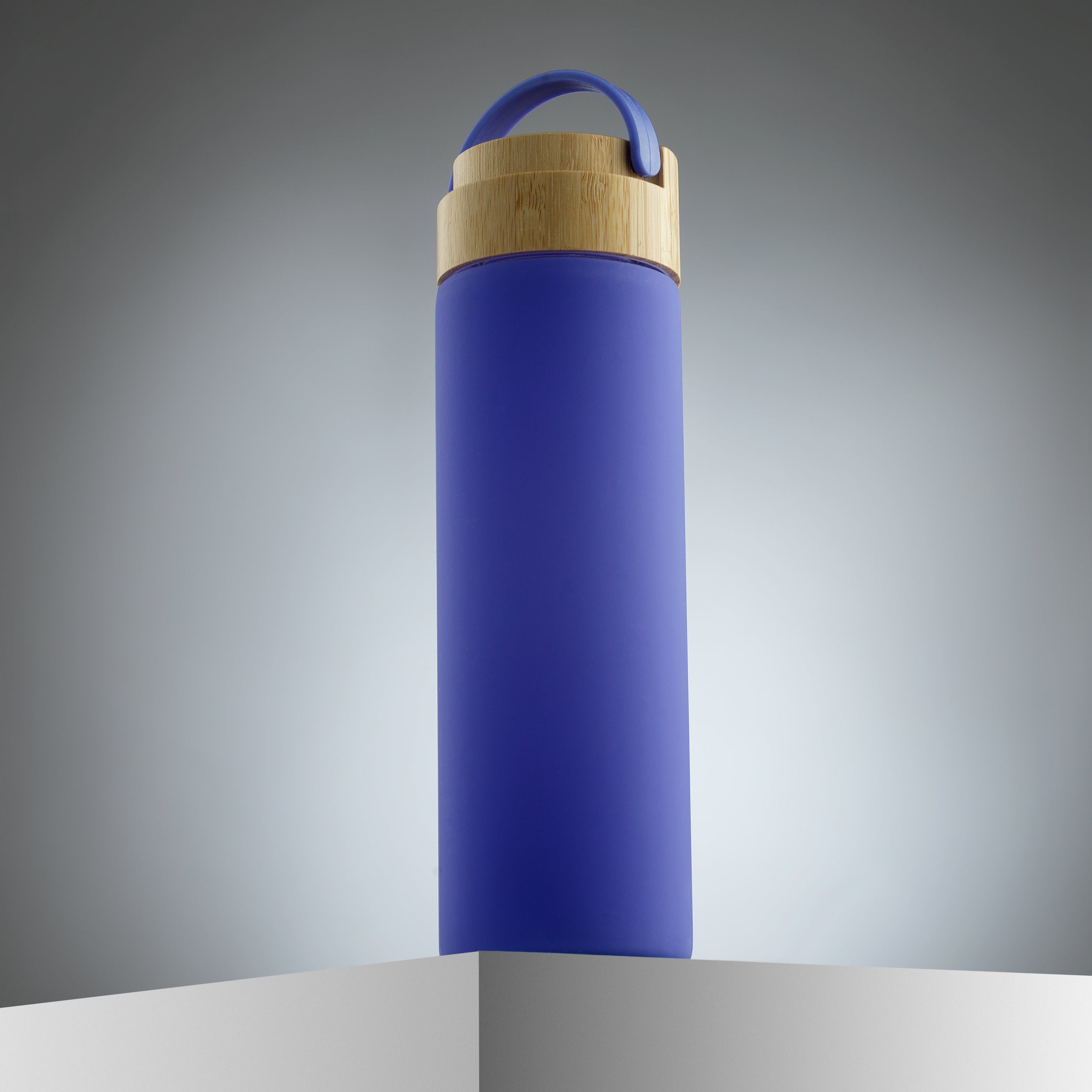 JoyJolt Glass Water Bottle with Strap and Silicone Sleeve