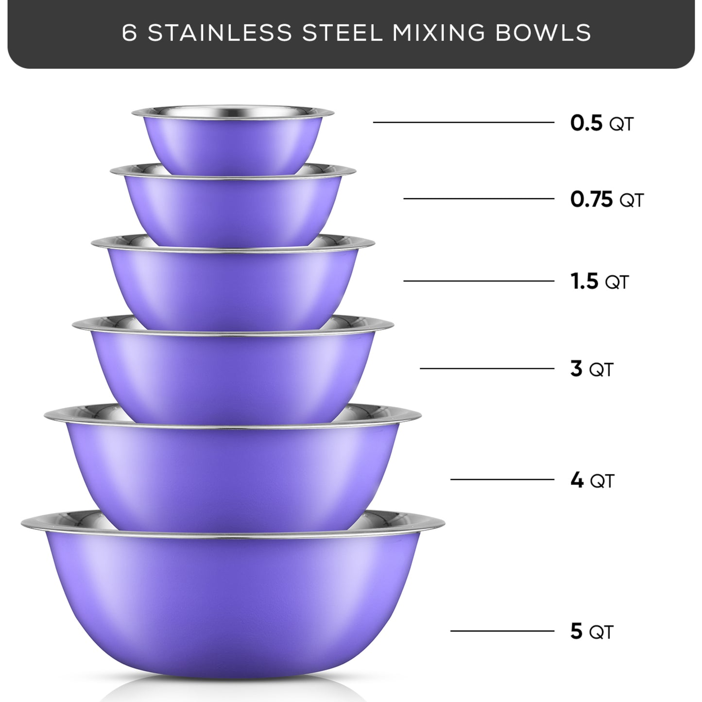Stainless Steel Mixing Bowl Set