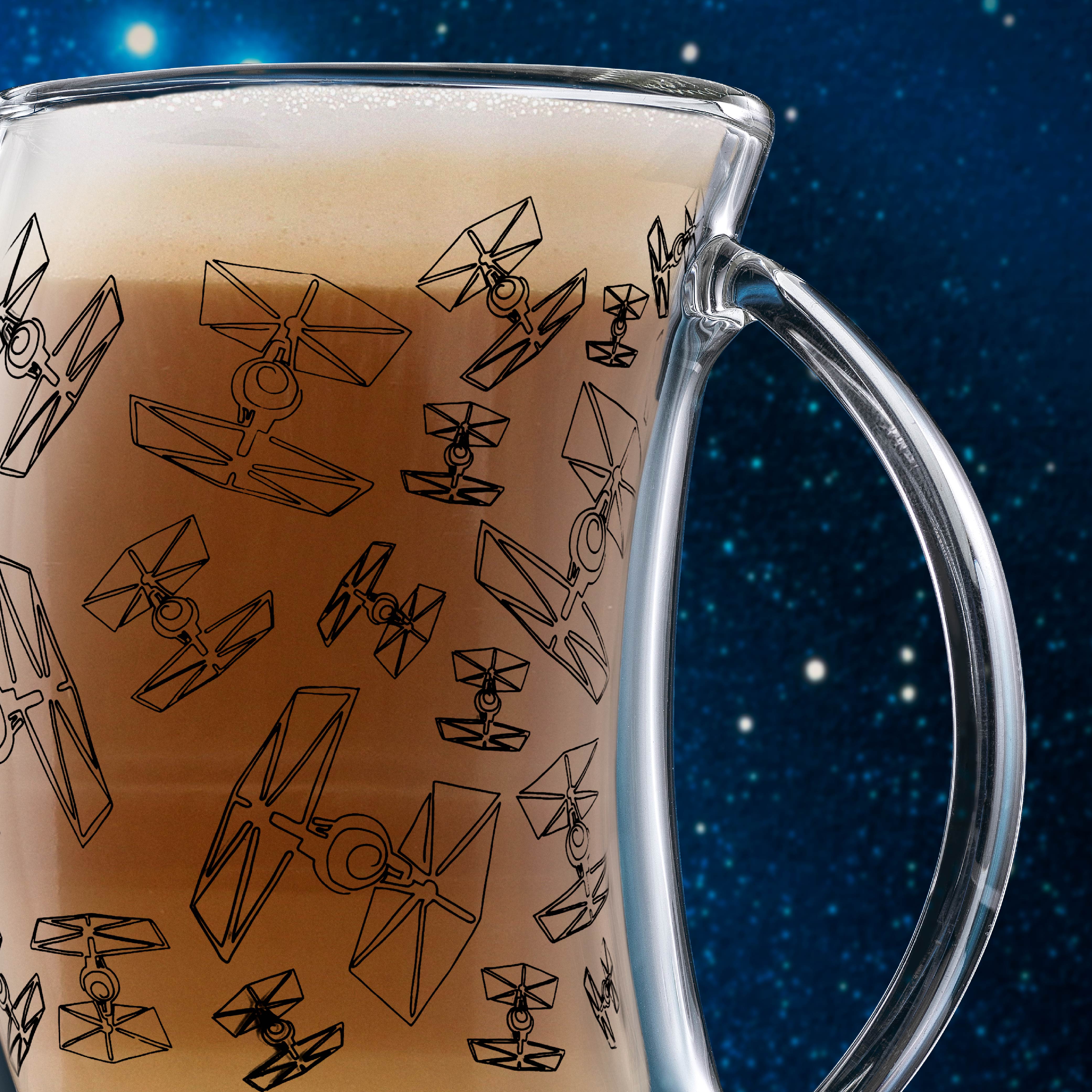 Star Wars™ TIE Fighter™ Double Wall Glass Mug Set