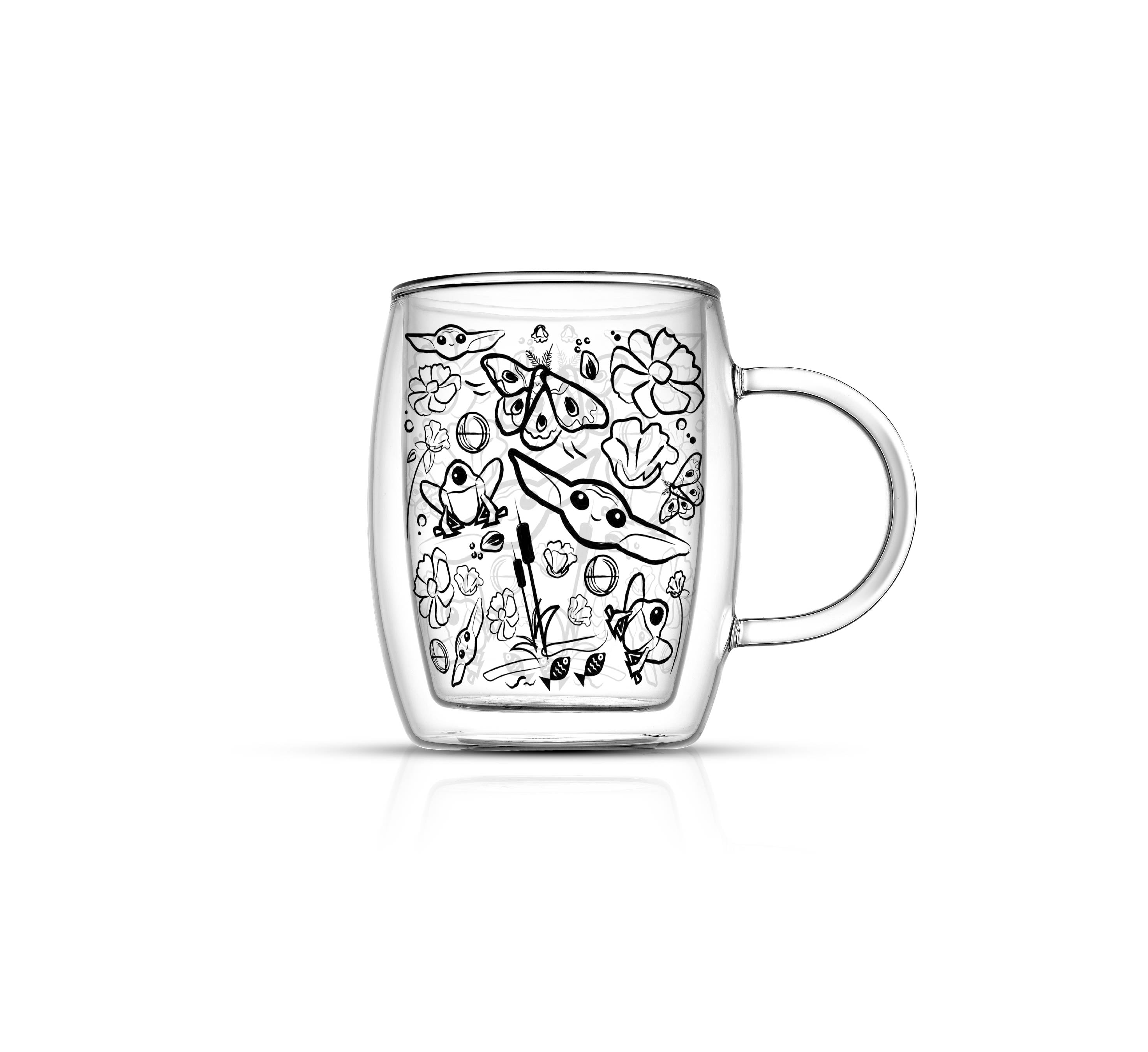 Star Wars™ The Mandalorian™ Nature Friends Double Wall Espresso Cups – 5.4 oz